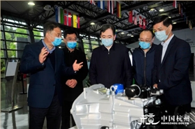 杭州市長調研杭叉