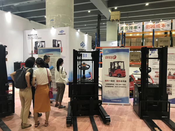 廣交會風采，不一樣的杭州叉車