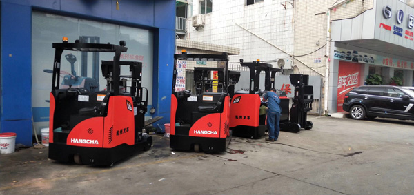 深圳臺鈴車業有限公司采購杭州叉車案例