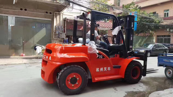 7噸X系列內燃叉車-實拍圖