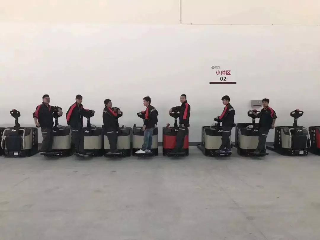 杭州叉車&mdash;&mdash;順豐集團杭叉租賃3