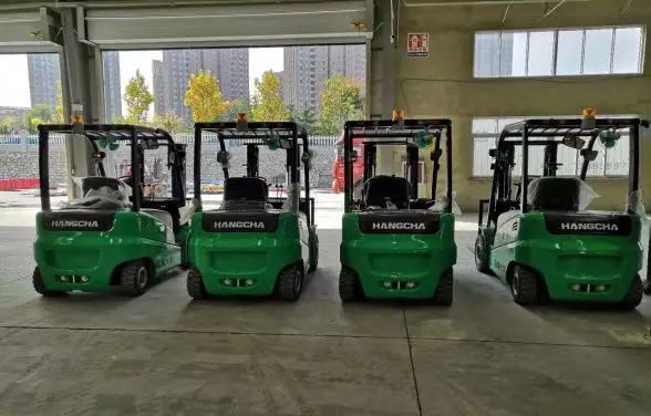 杭州叉車交付鋰電池叉車&mdash;&mdash;順豐集團（煙臺站）5