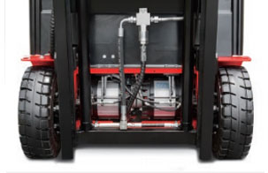 7.先進的雙電機雙減速箱驅(qū)動單元-杭州叉車電動叉車